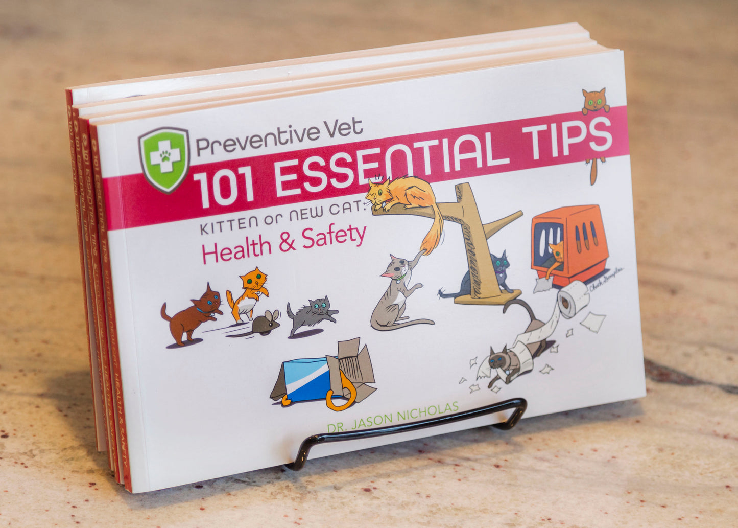 Book Stands (2) for veterinary hospitals