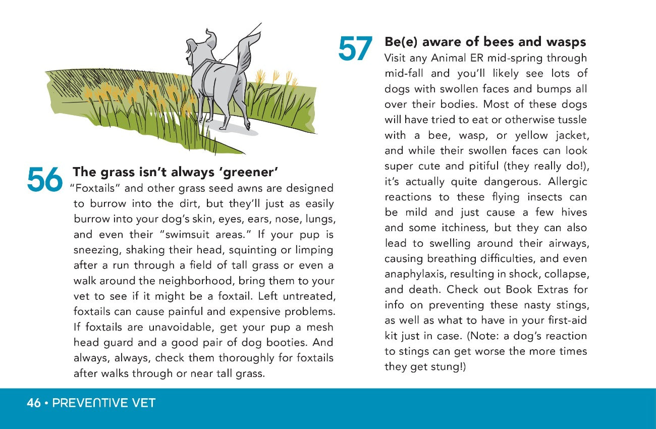 Foxtail awareness - Dog and Cat Health and Safety Books