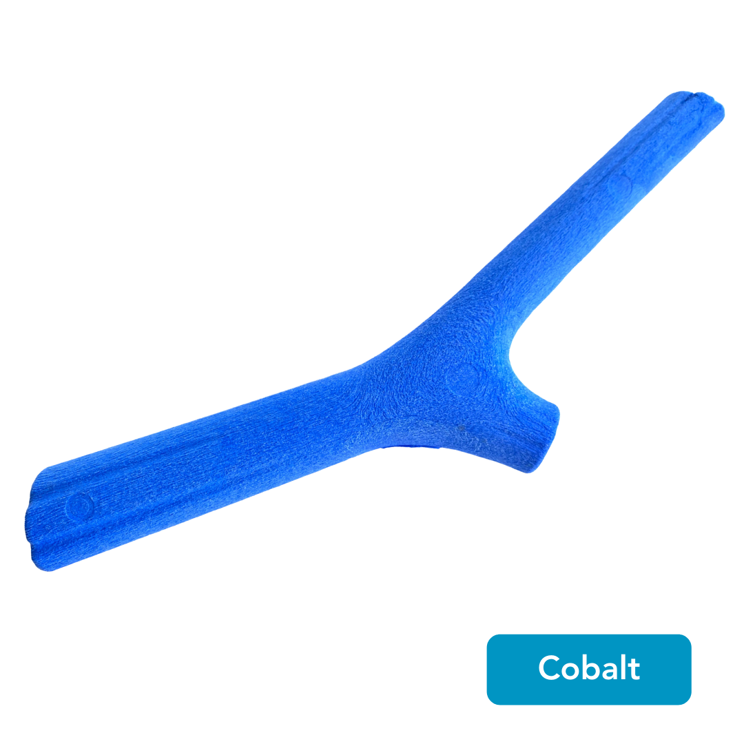 Cobalt blue dog fetch toy