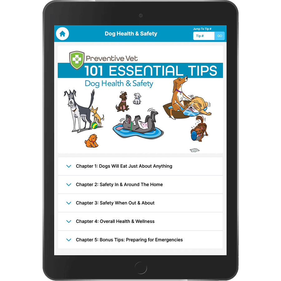 101 Essential Tips Digital Book – Dog Health & Safety