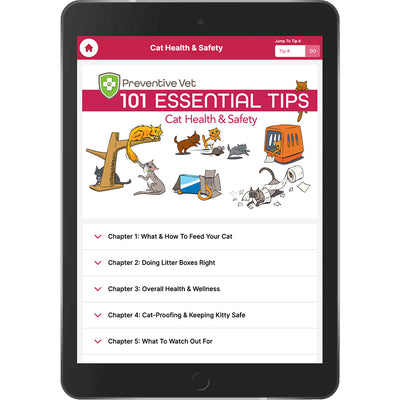 101 Essential Tips Digital Book – Cat Health & Safety